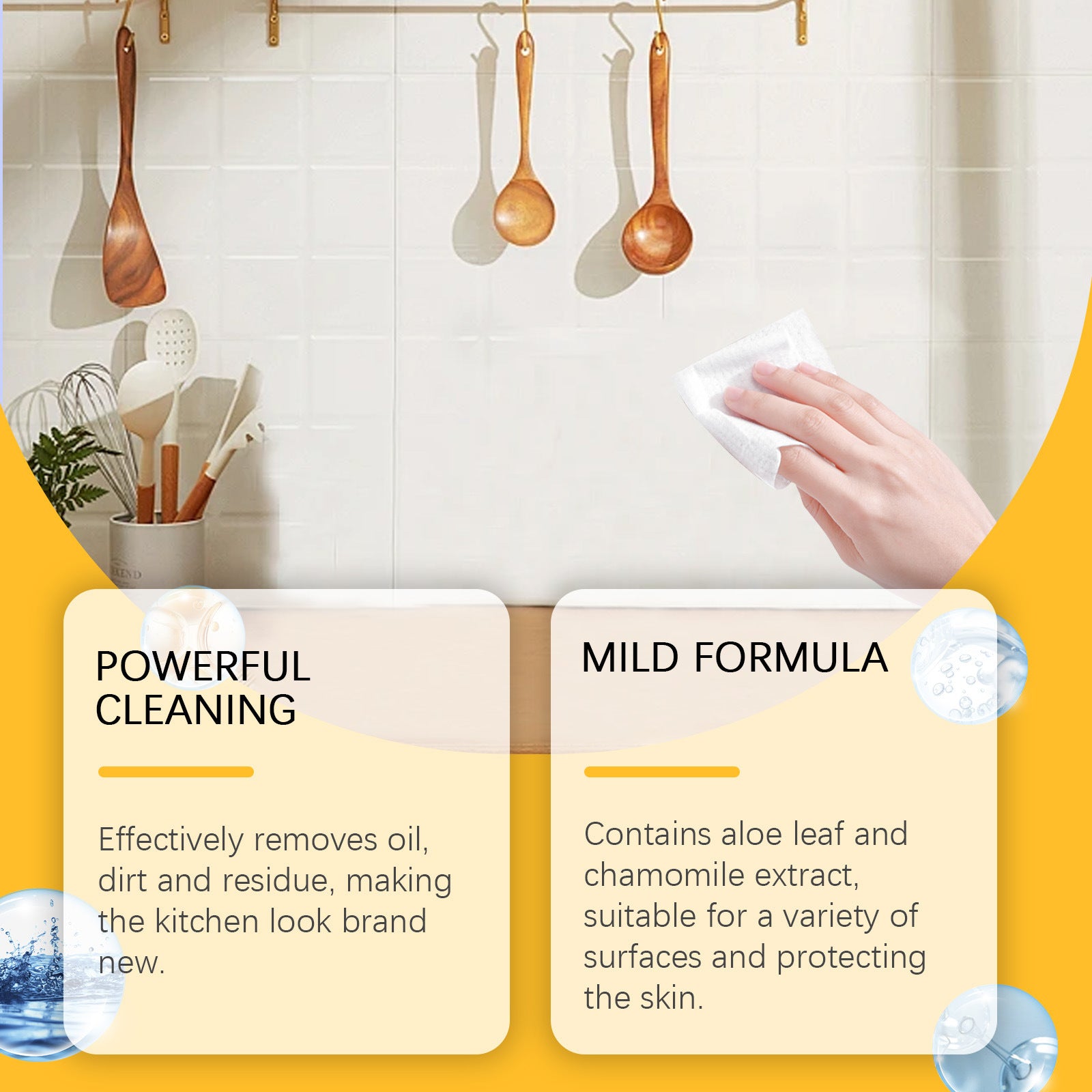 Kitchen Wipes, Countertop Stove Oven Multifunctional