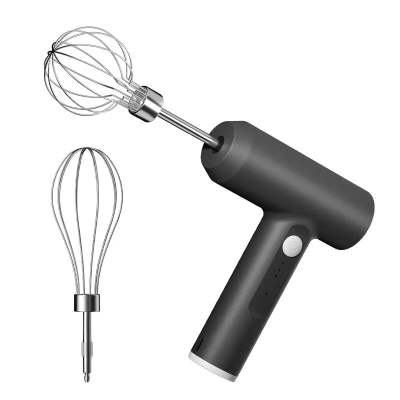 Wireless Electric Food Mixer - Portable 3 Speeds Egg Beater