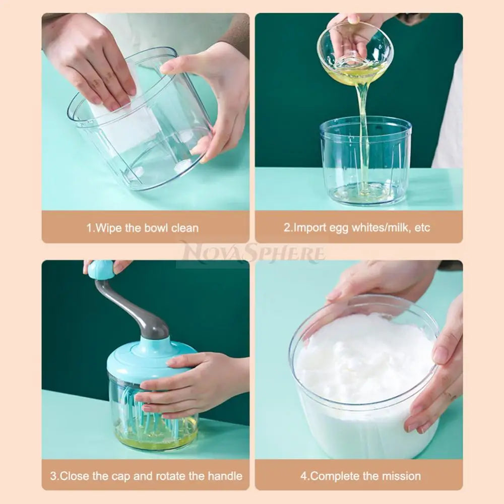 Manual Rotator Egg Beater